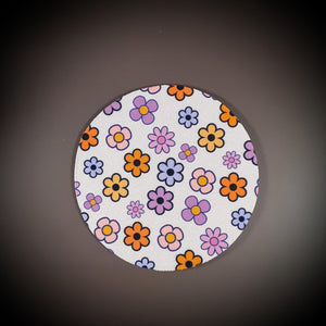 Colorful Daisy Cup Coasters Cup Coasters