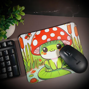 Mushroom Frog Mouse Pad Mouse Pad